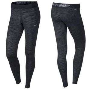 Nike Running Dri-fit Leggings. Size L